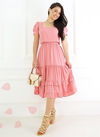 Pink Colour CROME WESTERN Stylish Western Party Wear Rayon Cotton One Piece Fancy Collection CROME 01
